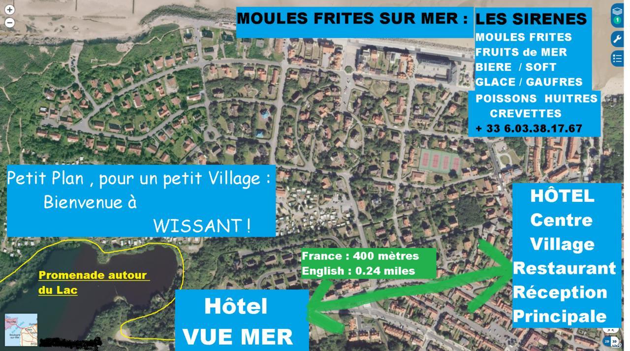 Hotel Le Vivier Wissant - Centre Village - Cote D'Opale - Baie De Wissant - 2Caps Exterior photo